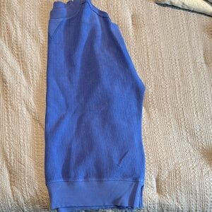 Aerie Big Chill Textured Crew Sweatshirt